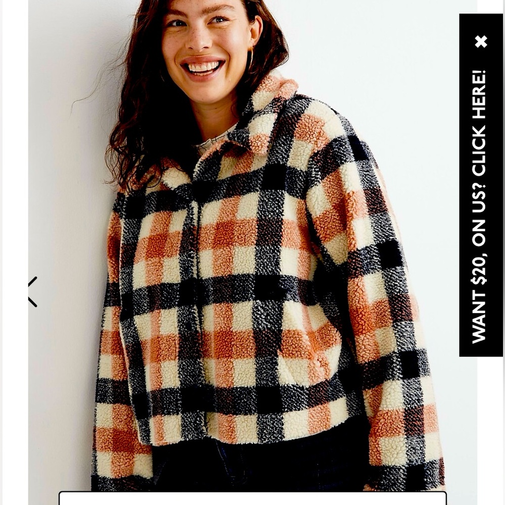 Madewell Sherpa Hazlewood Jacket XL